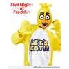 image:imageRubies Adult Five Nights at Freddys Chica Costume Jumpsuit Gloves and HalfmaskAs Shown