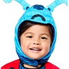 image:imageRubies Childrens Grouchy Ladybug InfantToddler Costume Tunic and HeadpieceBlue  Red  Black