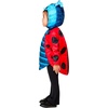 image:imageRubies Childrens Grouchy Ladybug InfantToddler Costume Tunic and HeadpieceBlue  Red  Black