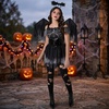 image:imageRubies Dark Angel Costume Dress for JuniorsBlack  Gray