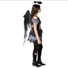 image:imageRubies Dark Angel Costume Dress for JuniorsBlack  Gray