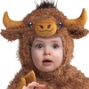 image:imageRubies Highland Cow Costume for Babies Unisex 612 MonthsBrown
