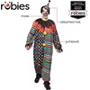 image:imageRubies Mens Neon Creepy Clown Mens CostumeMulticolored