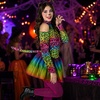 image:imageRubies Neon Leopard Costume Dress for JuniorsGreen  Pink  Blue