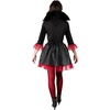 image:imageRubies Scarlet Vampire Costume Dress for JuniorsBlack  Red