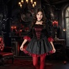 image:imageRubies Scarlet Vampire Costume Dress for JuniorsBlack  Red