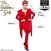 image:imageRubies Womens Golden Girls Blanche Costume Set With WigRed