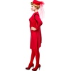 image:imageRubies Womens Golden Girls Blanche Costume Set With WigRed