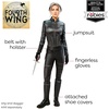 image:imageRubies Womens Violet Deluxe Womens CostumeBlack