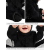 image:imageRubies babyboys Spider Costume Jumpsuit Booties and HoodBlack
