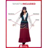 image:imageSmiffys Womens Smiffys Deluxe Pirate Buccaneer Beauty CostumePurple