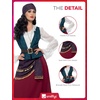 image:imageSmiffys Womens Smiffys Deluxe Pirate Buccaneer Beauty CostumePurple