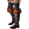image:imageForum Novelties Mens Renaissance Boot Tops Costume AccessoryBrown