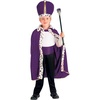 image:imageRubies King Purple Robe amp Crown Set for Kids Boys StandardStandard
