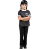 image:imageRubies Wednesday TV Series Camp Outcast Costume Top for Kids GirlsBlack