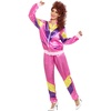 image:imageSmiffys womens 80s Height of Fashion Shell Suit CostumePink