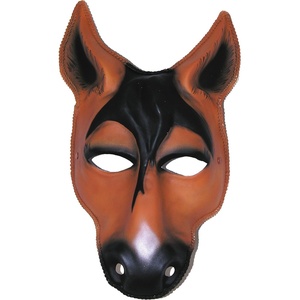 image:imageMardi Gras Horse Elegant Venetian Plastic Animal Face Mask Masquerade AccessoryMulti