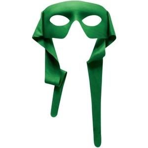 image:imageRubies Adult Forum Fabric Eyemask With TiesGreen