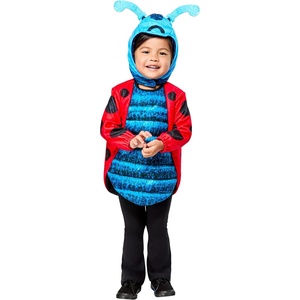 image:imageRubies Childrens Grouchy Ladybug InfantToddler Costume Tunic and HeadpieceBlue  Red  Black
