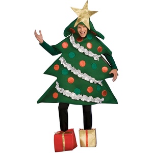 image:imageRubies Costume Co Mens Christmas Tree Costume With Present Shoe Covers CostumeAs Shown