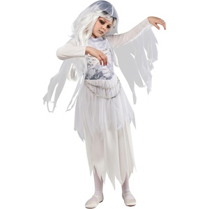 image:imageRubies Ghostly Girl Costume Hooded Dress for Kids Girls MediumMedium