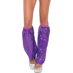 image:imageRubies Womens Sequin Leg WarmersPurple