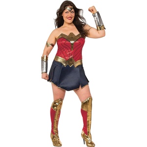 image:imageRubies womens Wonder Woman Adult Deluxe Plus Size CostumeAs Shown