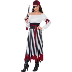 image:imageSmiffys womens Pirate Lady CostumeBlack  White