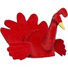 image:imageForum Novelties Mens Plush Red Turkey HatRed
