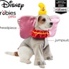 image:imageRubies Disney Dumbo Costume for for Dogs or Cats LargeXL Neck 20  Girth 27  Back 28