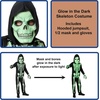 image:imageRubies Glow In The Dark Skeleton Costume for Kids Boys MediumMedium