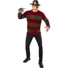 image:imageRubies at Party City A Nightmare On Elm Street Freddy Krueger Costume Sweater for Adults Mens CostumeMulticolor