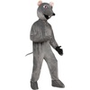 image:imageForum Mens Deluxe Plush Rat Mascot CostumeGray