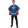 image:imageRubies DC Comics Superheroes Superman Costume TShirt With Cape for AdultsBlue