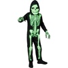 image:imageRubies Glow In The Dark Skeleton Costume for Kids Boys MediumLarge