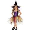image:imageRubies Lets Pretend Childs Glitter Witch Costume MediumMulticolor