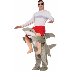 image:imageForum Mens Shark Deluxe Rideon CostumeGray