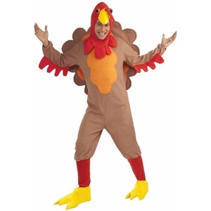 image:imageForum Novelties Mens Adult Fleece Turkey CostumeBrown