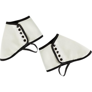 image:imageForum Novelties Mens Roaring 20s Gangster Spats Costume AccessoryWhite