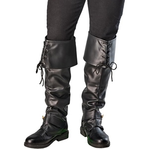 image:imageRubies Adult Pirate Boot Covers Costume AccessoryBlack