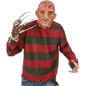 image:imageRubies Costume Co A Nightmare On Elm Street Freddy Krueger Costume Deluxe Overhead MaskRed