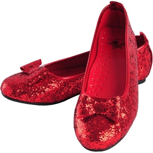 image:imageRubies Wizard Of Oz Deluxe Adult Dorothy Sequin ShoesRed