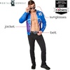 image:imageRubies Mortal Kombat Johnny Cage Costume Kit for Adults Mens LargeBlue