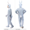 image:imageRubies Unisex Adult Unisex Adult Looney Tunes Bugs Bunny Costume Jumpsuit Headpiece and GlovesAs Shown