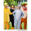 image:imageRubies Unisex Adult Unisex Adult Looney Tunes Bugs Bunny Costume Jumpsuit Headpiece and GlovesAs Shown