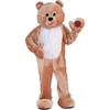 image:imageForum Novelties Mens Deluxe Plush Animal Mascot CostumeTan