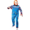 image:imageRubies Childs Play Chucky Costume for Adults Mens 3XBlue  Red  Green