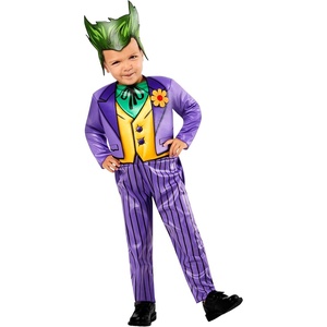 image:imageRubies Boys Joker InfantToddler Costume Jumpsuit and HeadpiecePurple  Green yellow
