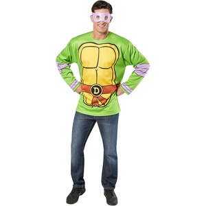 image:imageRubies Mens Donatello Adult Costume TopGreen  Yellow  Purple