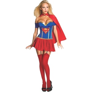 image:imageRubies womens Secret Wishes DC Comics Supergirl Costume CorsetRedWhiteBlue